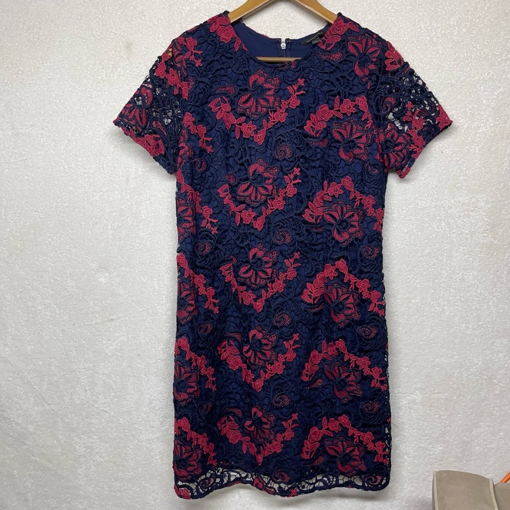 Banana Republic floral lace dress size 8